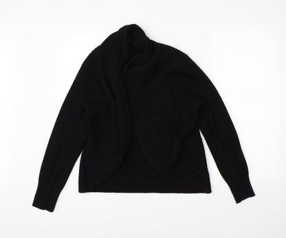 Womens UK Size L H&M Black Cardigan Jumper