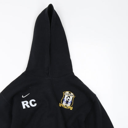 Gildan Boys Black   Pullover Hoodie Size L  - Magpies FC RC Nike