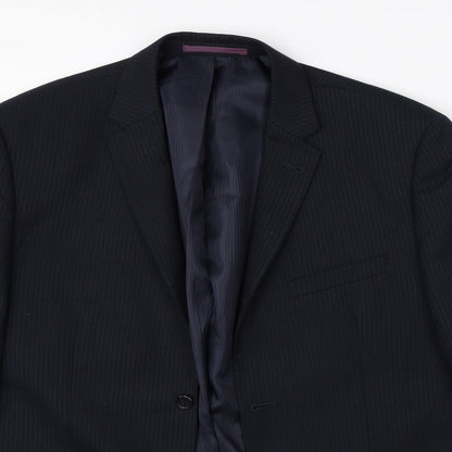 Mens UK Size 42 NEXT Regular Blue Suit Jacket