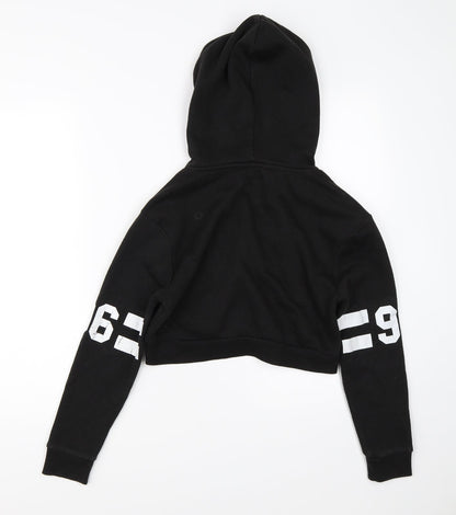 New Look Girls Black   Shrug Hoodie Size 10-11 Years