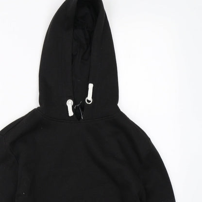 New Look Girls Black   Shrug Hoodie Size 10-11 Years
