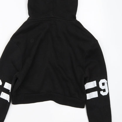 New Look Girls Black   Shrug Hoodie Size 10-11 Years