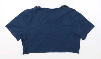 Nightingales Girls Blue   Cardigan Jumper Size 14 Years