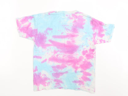 Gildan Boys Multicoloured Colourblock  Basic T-Shirt Size L