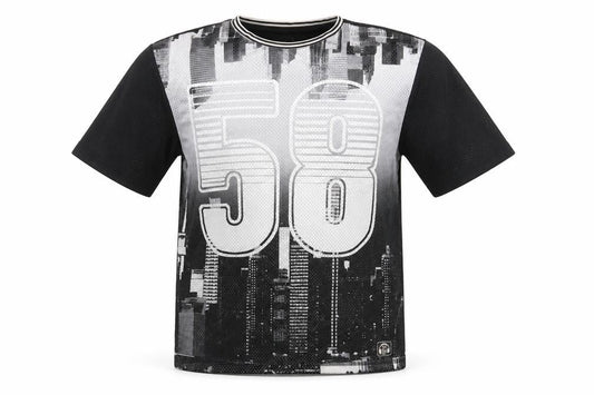 F&F Boys Black   Basic T-Shirt Size 8-9 Years
