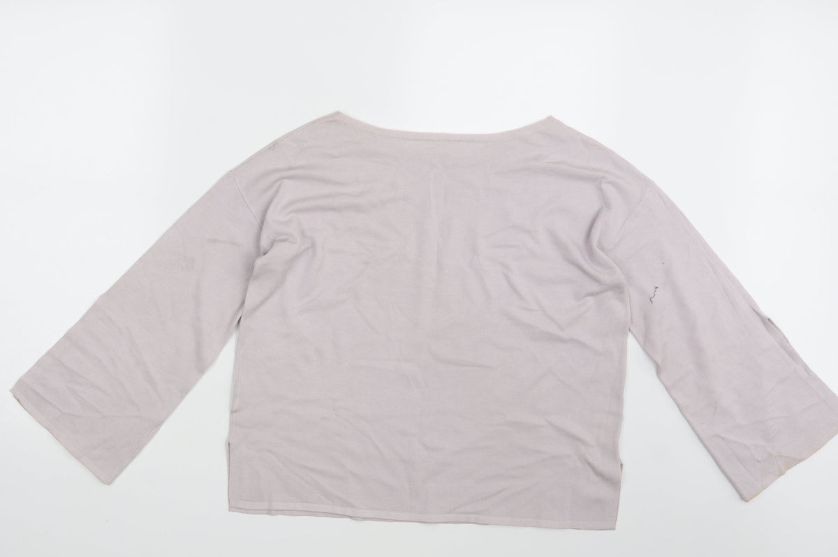 Womens Pink   Pullover Sweatshirt One Size