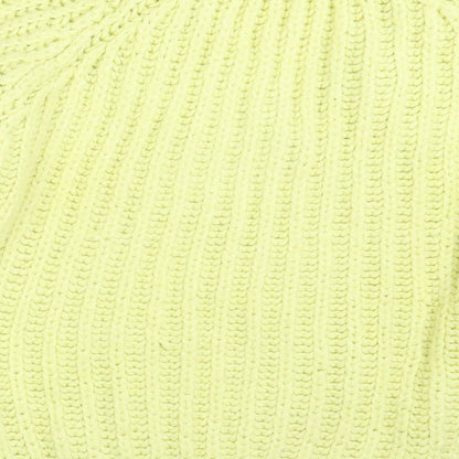 Dorothy Perkins Womens Yellow   Pullover Jumper Size L