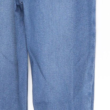 Select Womens Blue  Denim Skinny Jeans Size 12 L26 in