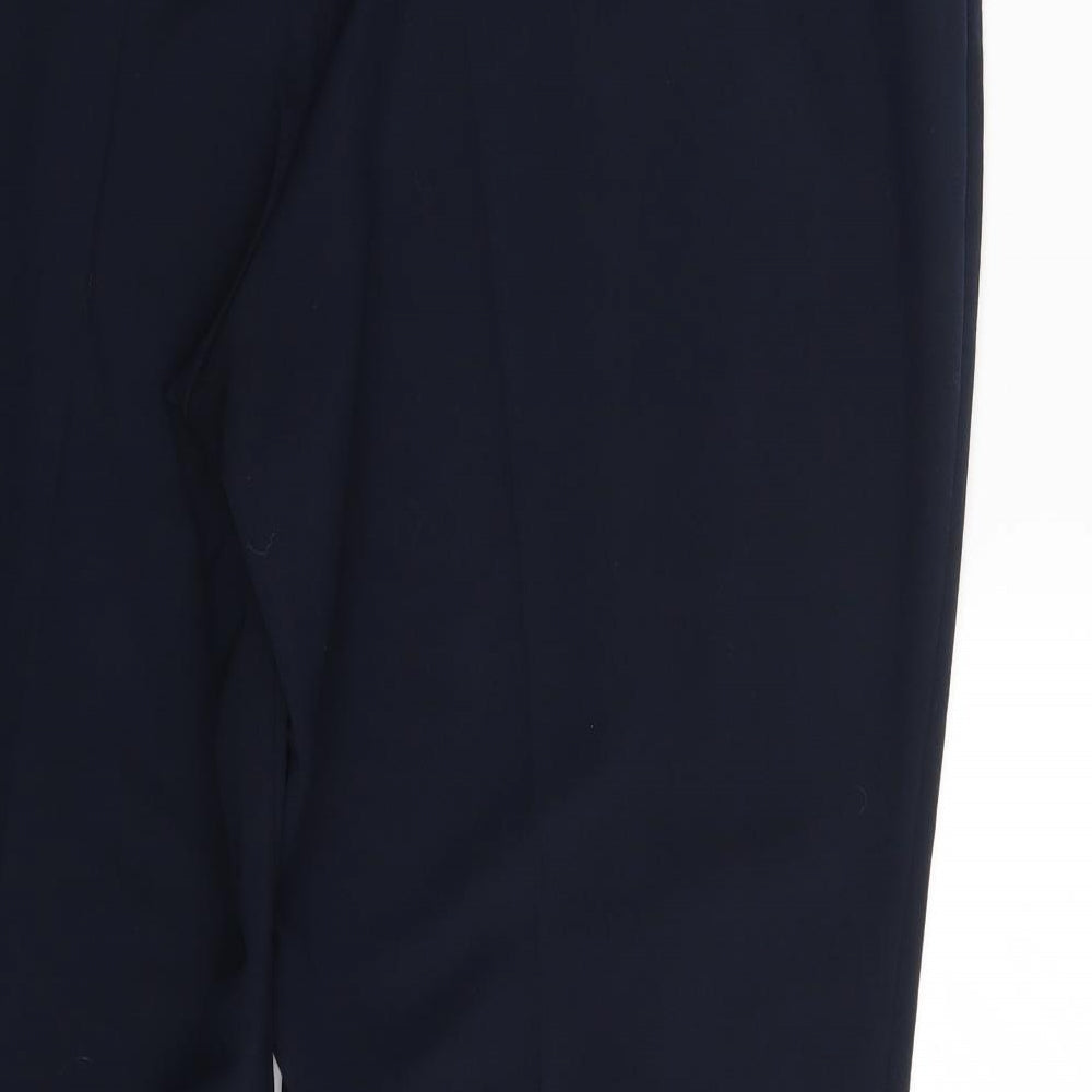 Classics Womens Blue   Dress Pants Trousers Size 22 L28 in