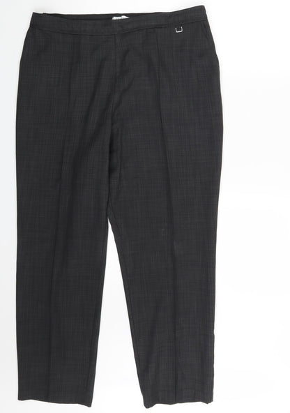 Classic Womens Grey   Dress Pants Trousers Size 18 L27 in