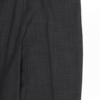 Classic Womens Grey   Dress Pants Trousers Size 18 L27 in