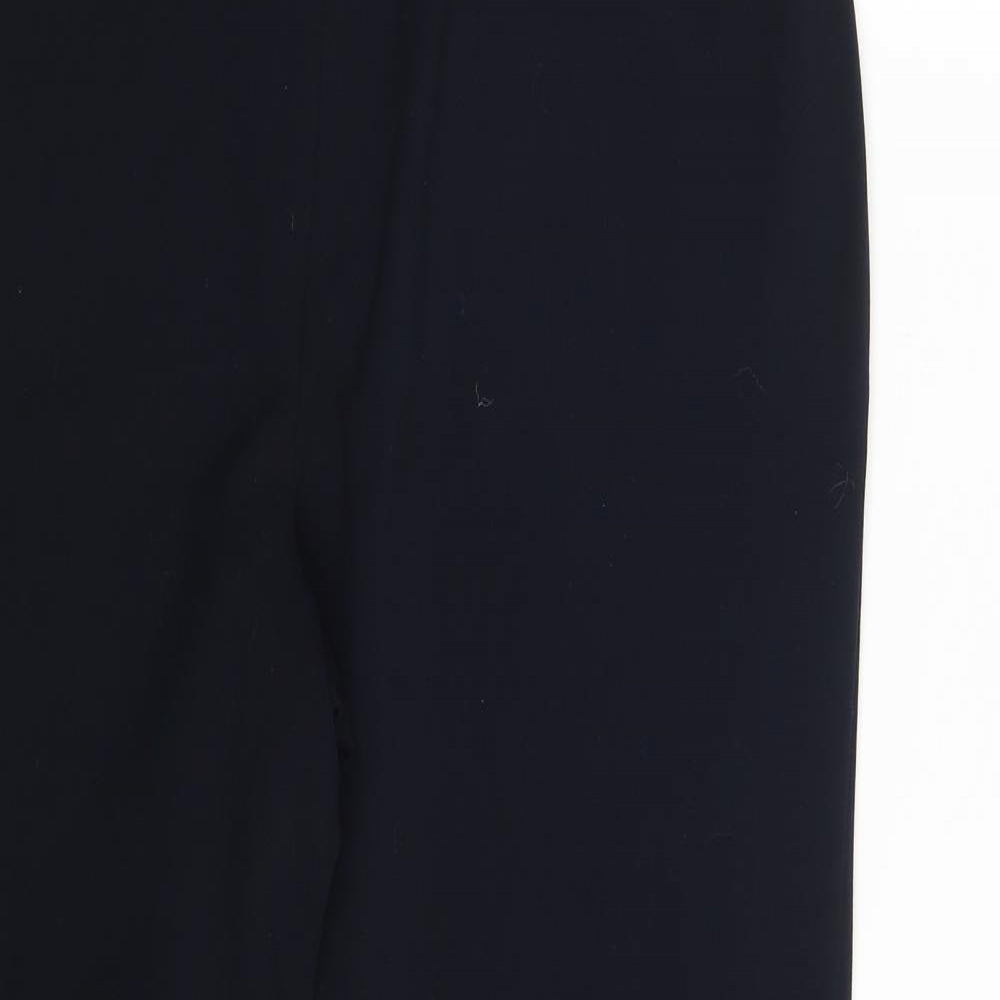 Womens UK Size 16 Straight LeG Regular Fit Dress Pants Blue Trousers