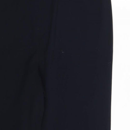 Womens UK Size 16 Straight LeG Regular Fit Dress Pants Blue Trousers