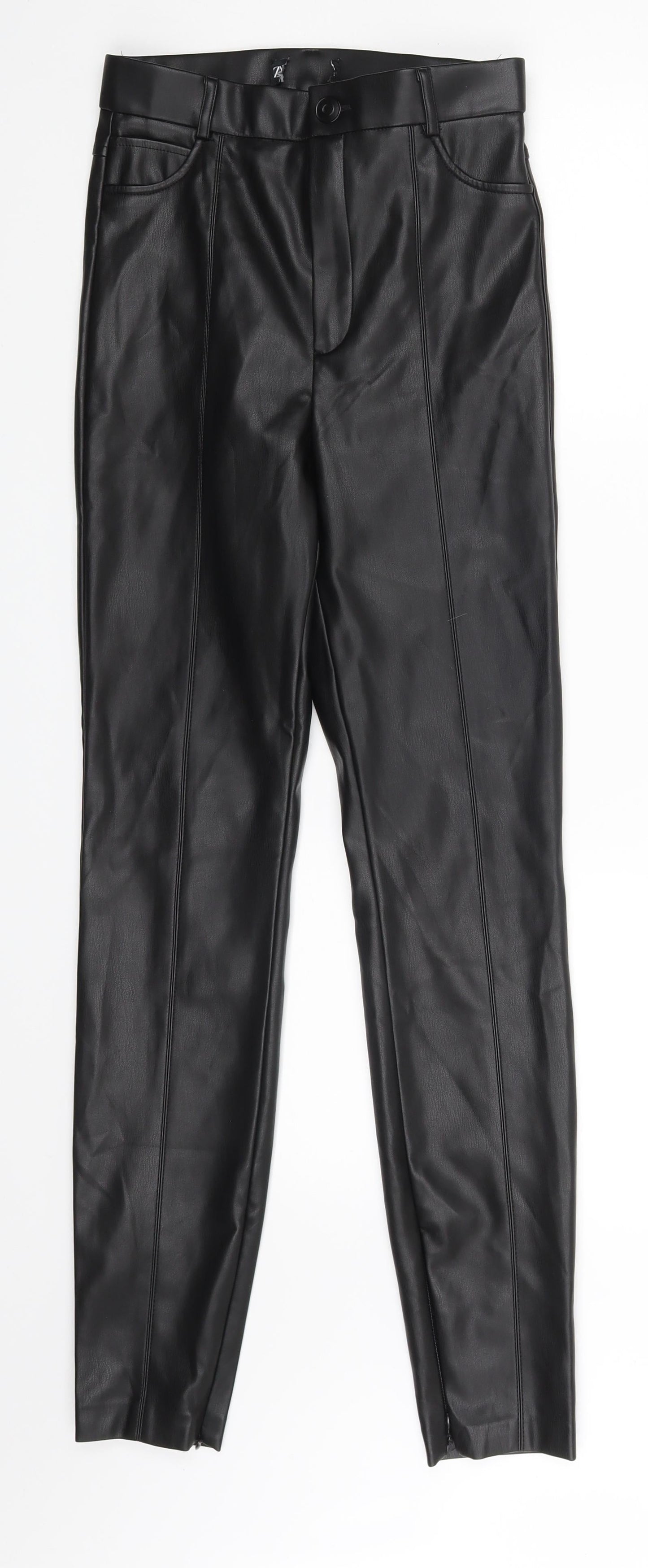Womens UK Size One Size Preworn  Jegging Black Leggings