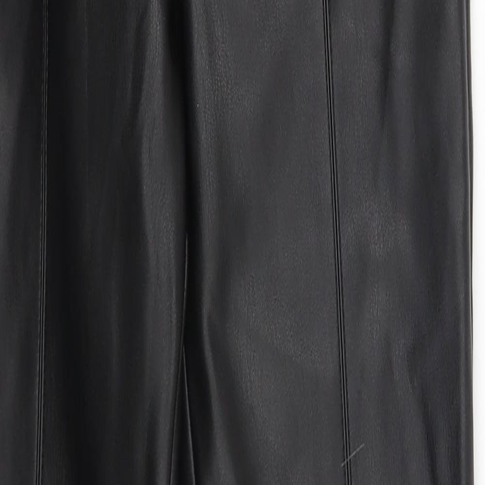 Womens UK Size One Size Preworn  Jegging Black Leggings