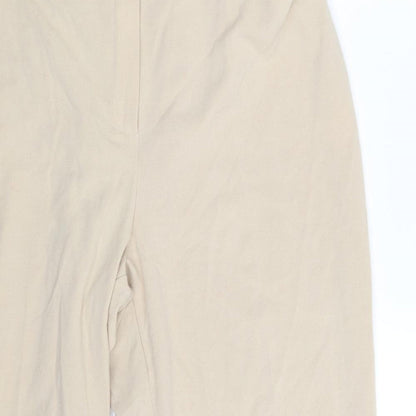 Glanmorsa Womens Beige   Dress Pants Trousers Size 18 L25 in