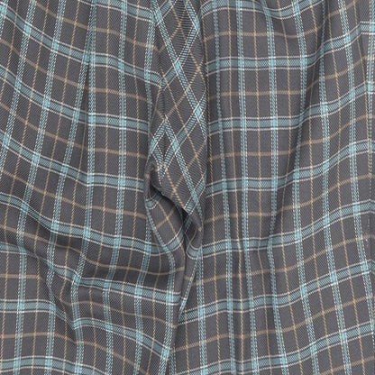 Womens UK Size One Size Preworn Regular Fit Dress Pants Grey Trousers