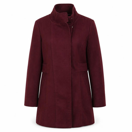 Womens UK Size 10 Atmosphere Purple Overcoat
