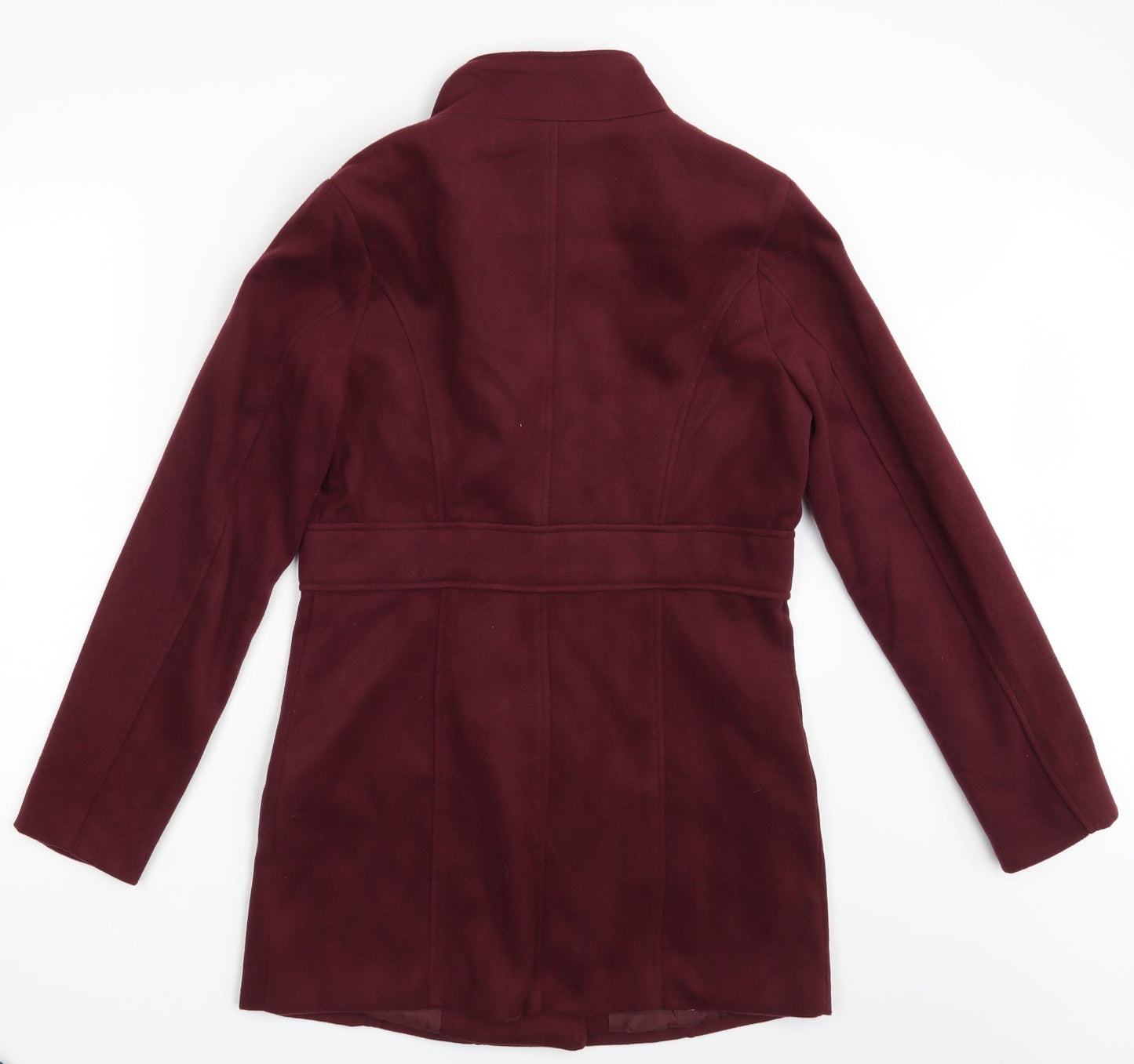 Atmosphere Womens Purple   Overcoat Coat Size 10