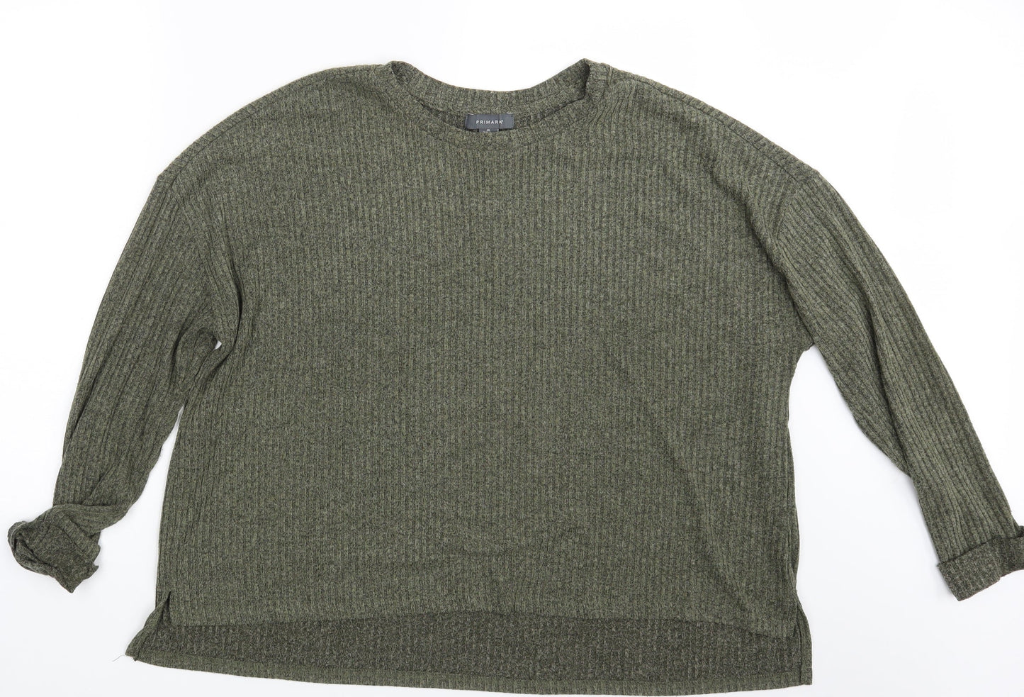Primark Womens Green   Pullover Jumper Size 18