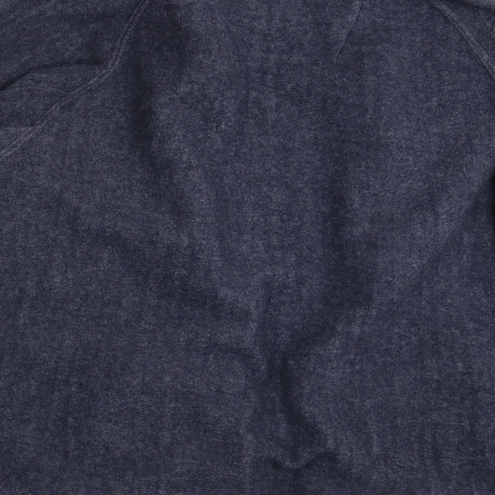 Boston Crew Mens Blue   Full Zip Jumper Size M