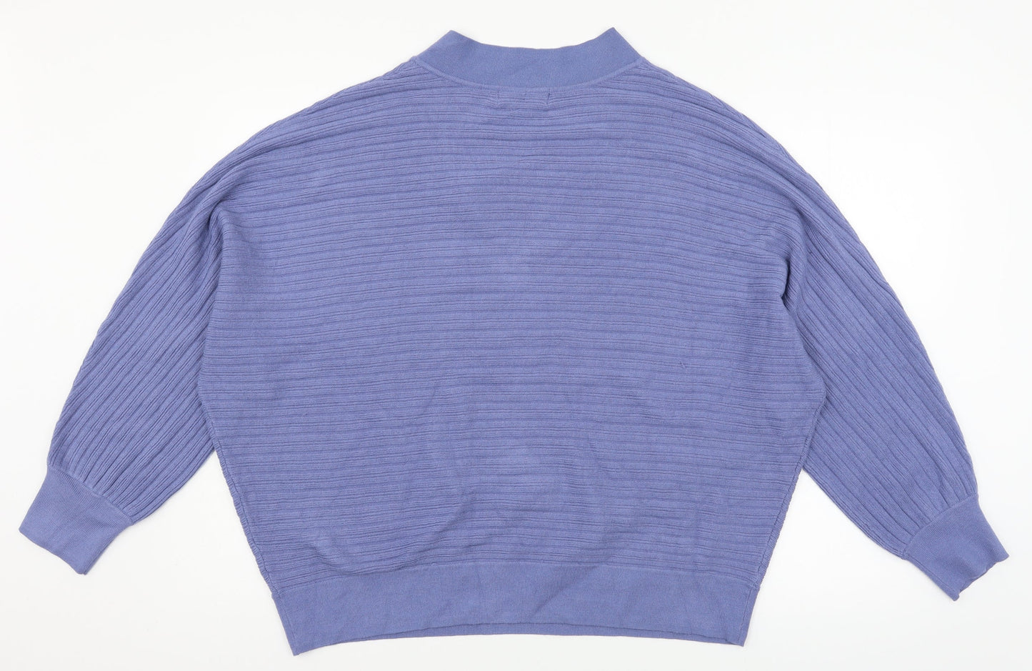 Nutmeg Womens Blue  Knit Pullover Jumper Size 20