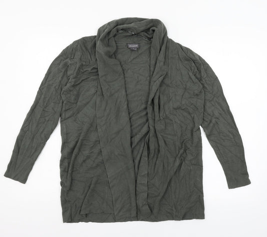 Primark Womens Green  Knit Cardigan Jumper Size 10