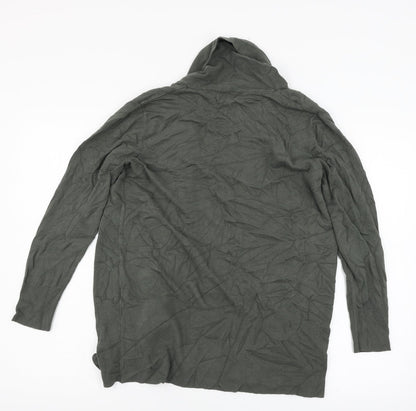 Primark Womens Green  Knit Cardigan Jumper Size 10