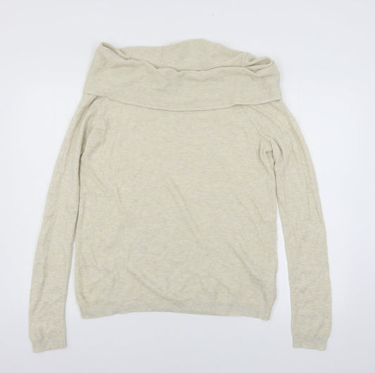 Dorothy Perkins Womens Ivory  Knit Pullover Jumper Size 14