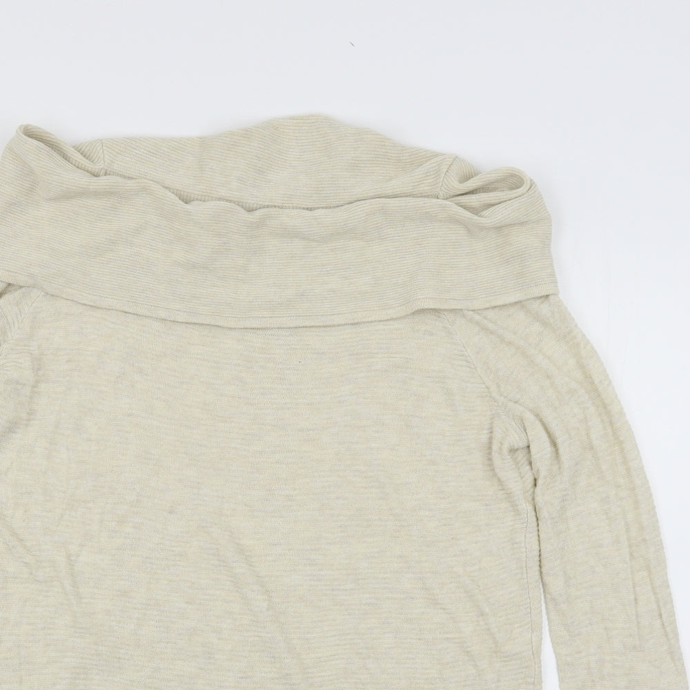 Dorothy Perkins Womens Ivory  Knit Pullover Jumper Size 14