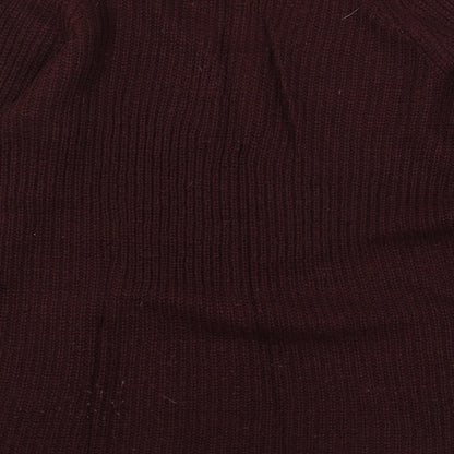 Dorothy Perkins Womens Purple  Knit Pullover Jumper Size 10