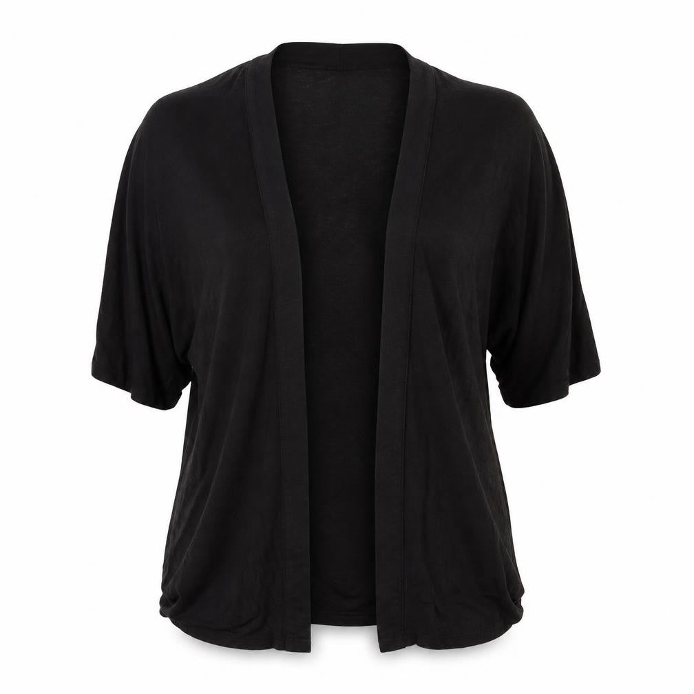 Womens UK Size 10 F&F Black Cardigan Jumper