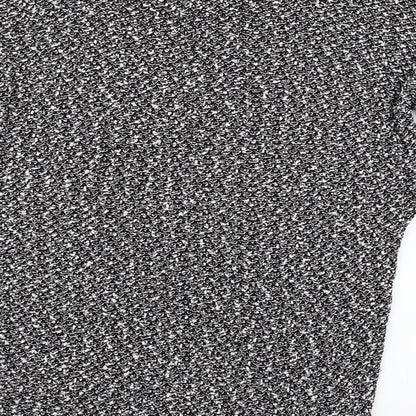 New Look Womens Black  Jersey Basic T-Shirt Size 6