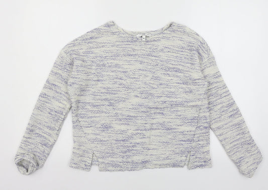 Womens UK Size M New Look Blue Pullover Jumper