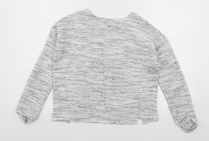 Womens UK Size M New Look Blue Pullover Jumper