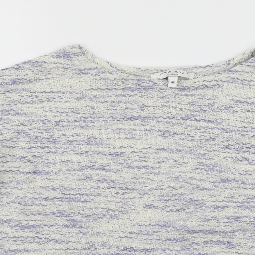 Womens UK Size M New Look Blue Pullover Jumper