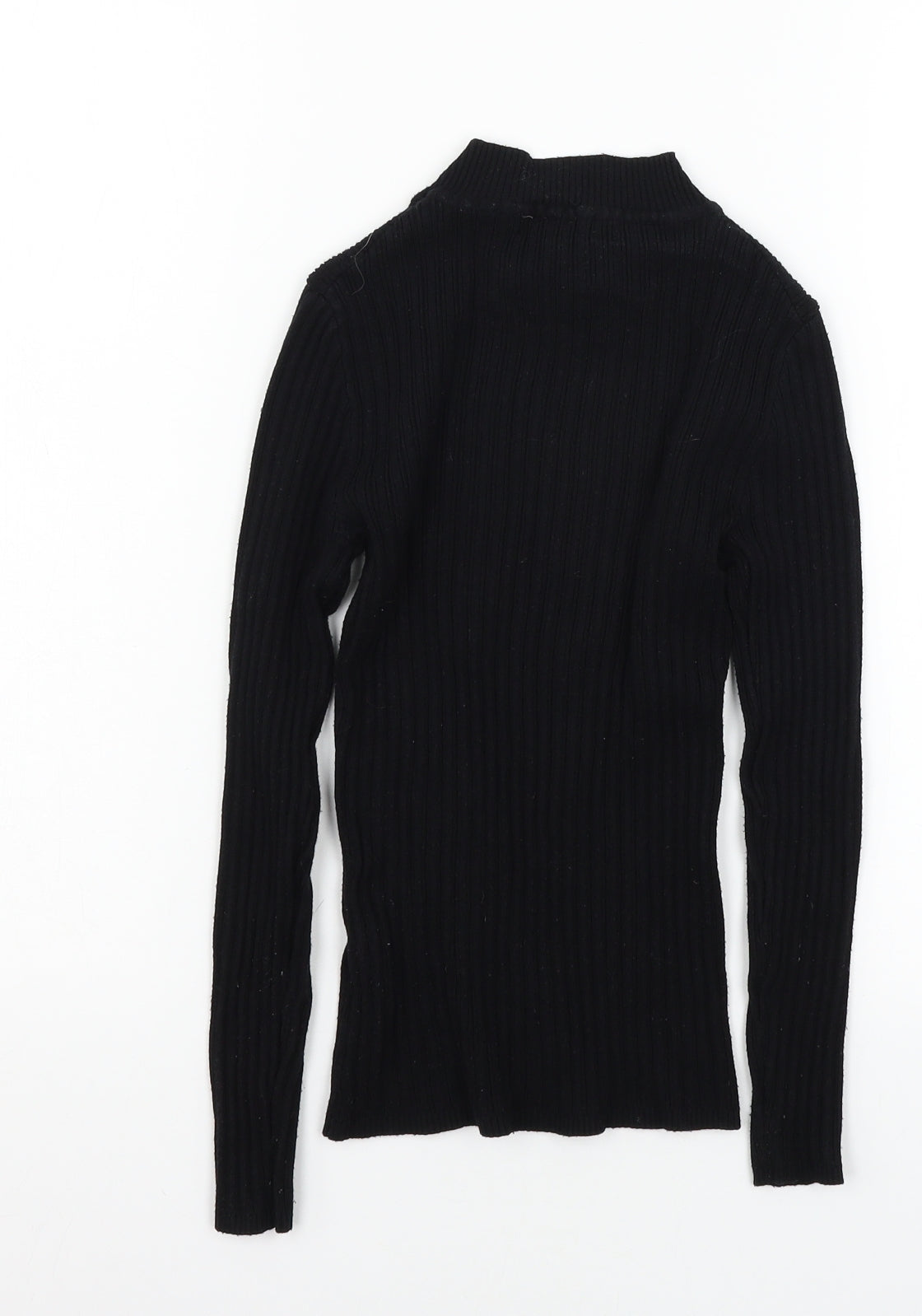 Primark Womens Black  Knit Pullover Jumper Size 6