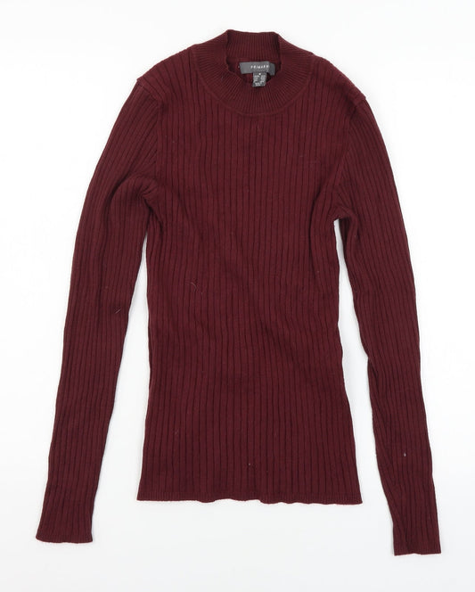 Primark Womens Purple  Knit Pullover Jumper Size 12