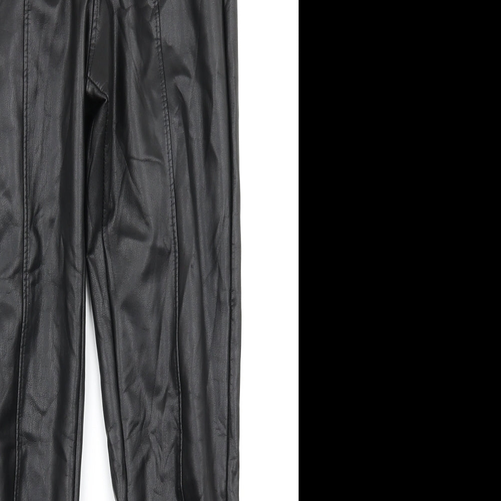 New Look Womens Black   Capri Trousers Size 8 L26 in
