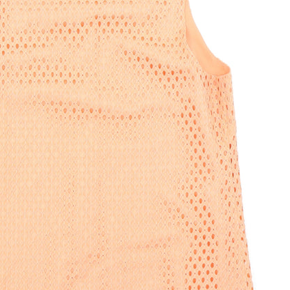 Womens UK Size 12 Apricot Orange Basic Tank