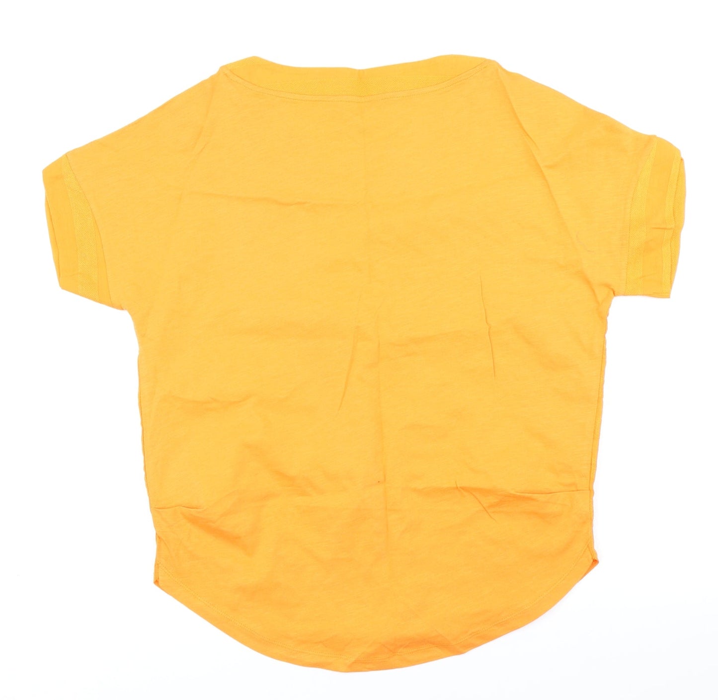 Womens UK Size 10 NEXT Orange Basic T-Shirt