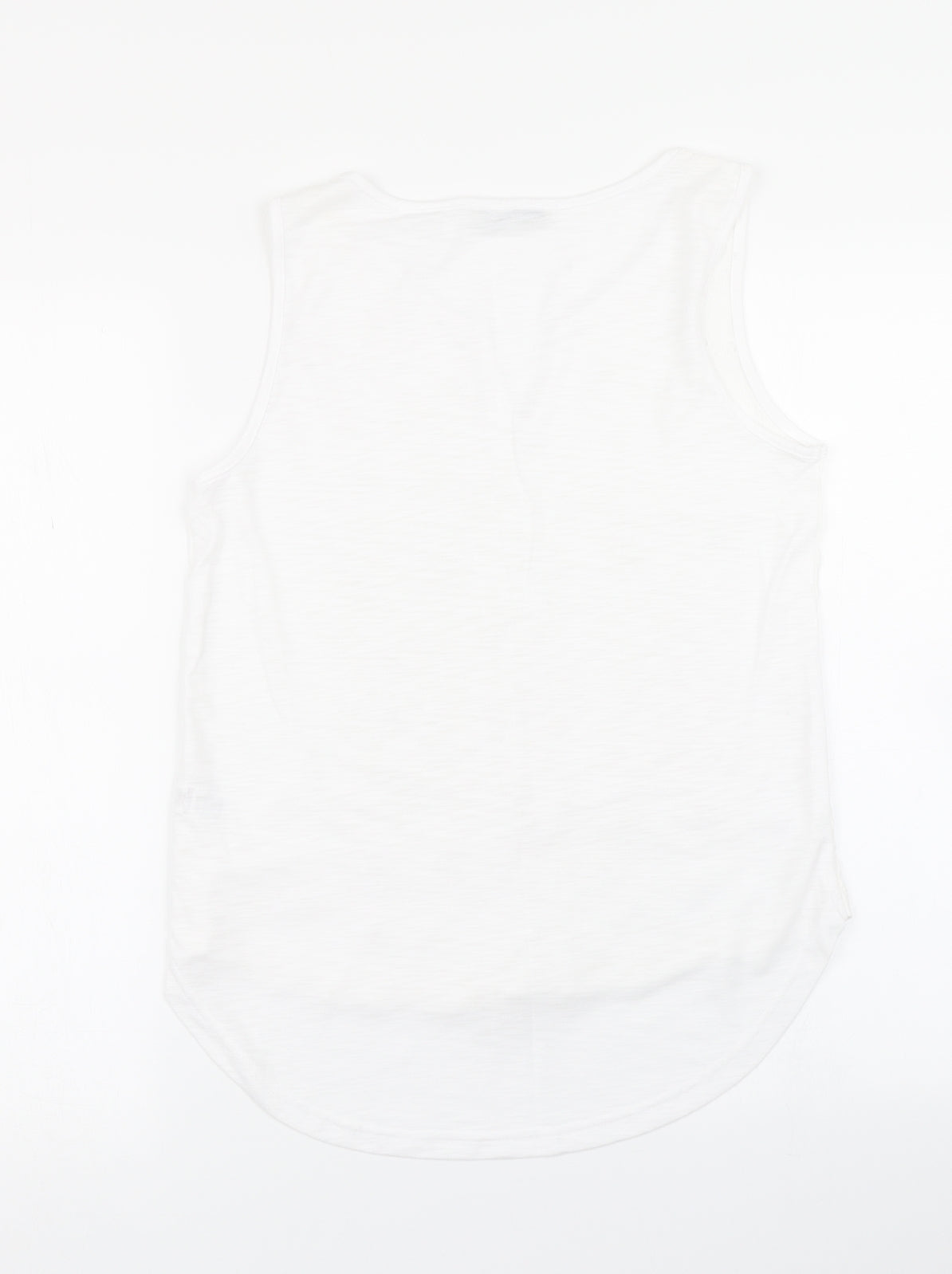 George Womens White   Basic Tank Size 8