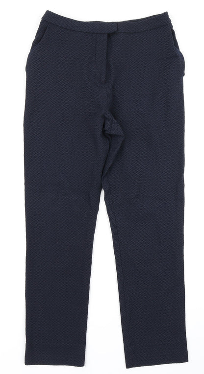 Womens UK Size 10 Preworn Regular Fit  Blue Trousers