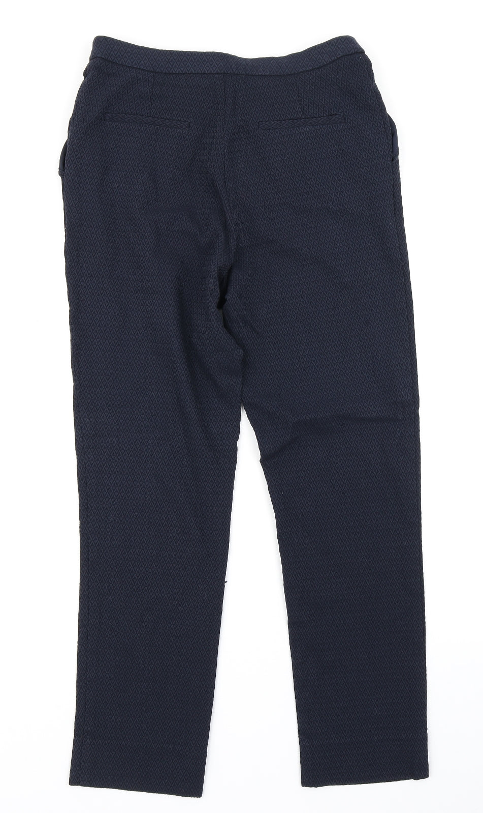 Womens UK Size 10 Preworn Regular Fit  Blue Trousers