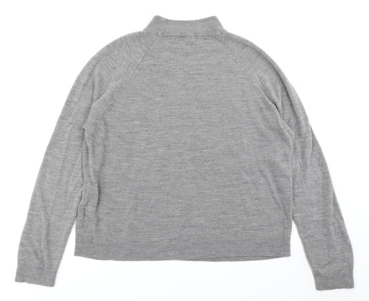 Womens UK Size 20 Atmosphere Grey Pullover Jumper