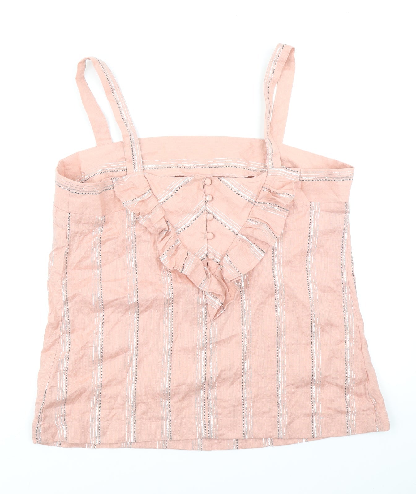 Womens UK Size 18 NEXT Pink Basic Blouse