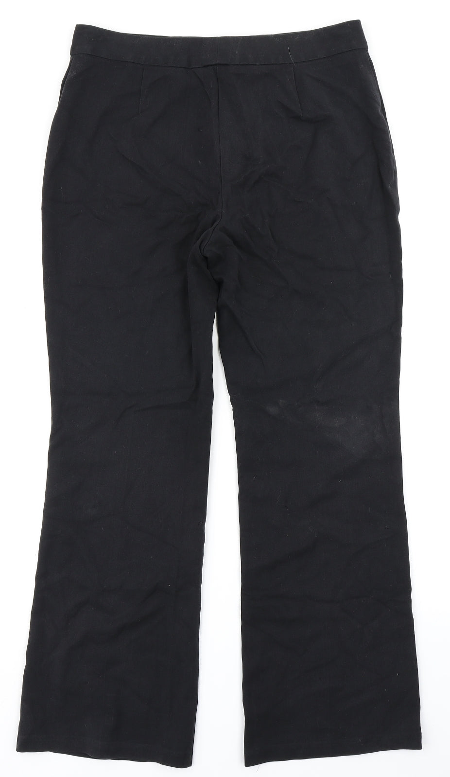 M&S Collection Womens Black   Dress Pants Trousers Size 10 L25 in