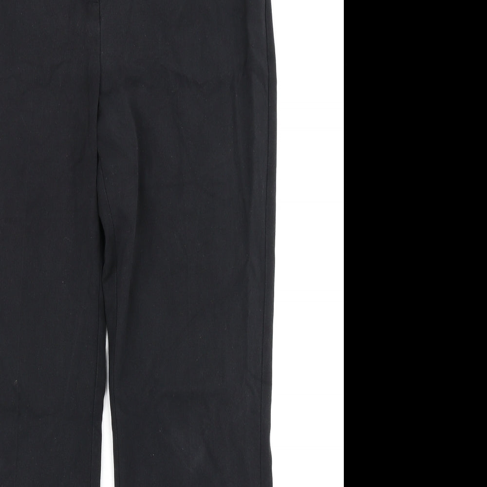 M&S Collection Womens Black   Dress Pants Trousers Size 10 L25 in