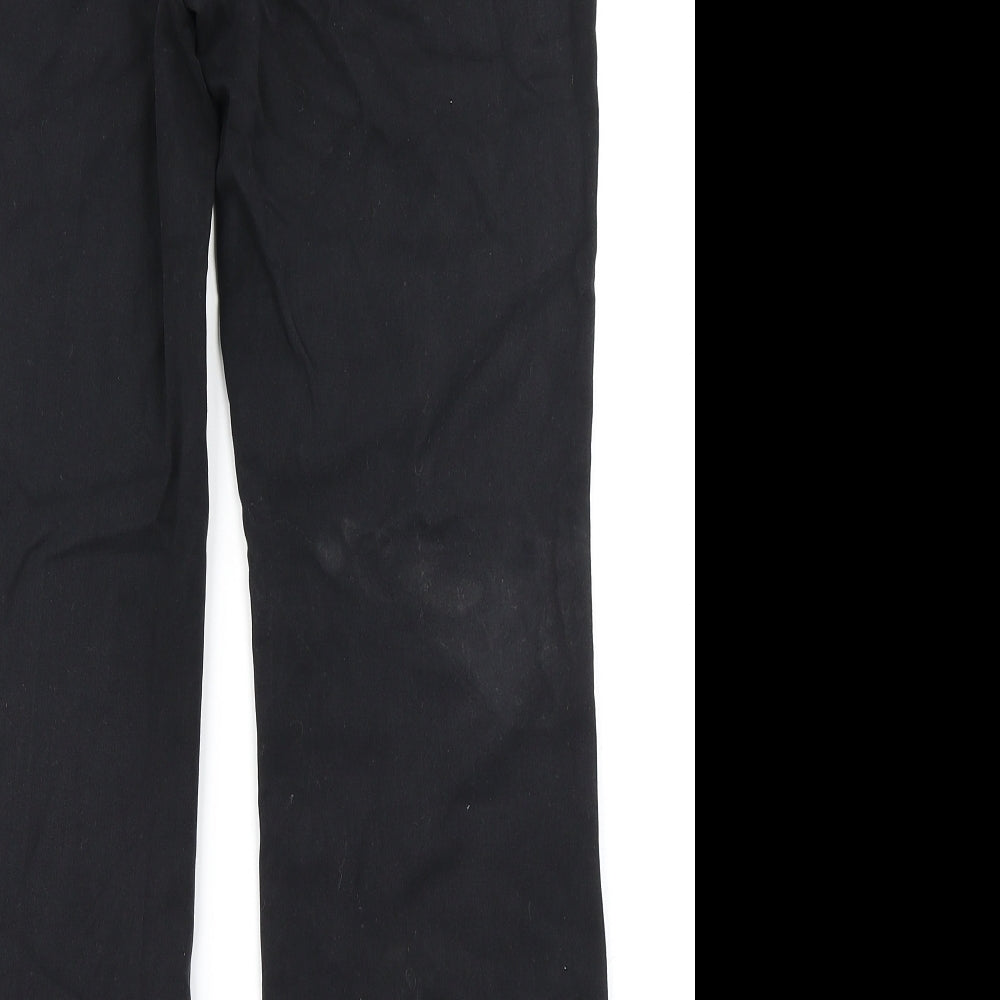 M&S Collection Womens Black   Dress Pants Trousers Size 10 L25 in