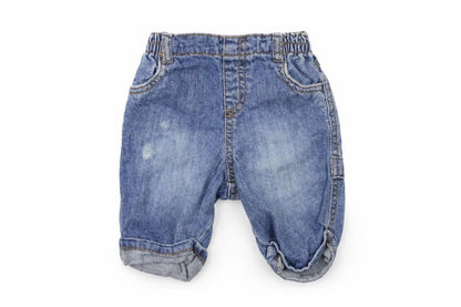 NEXT Baby Blue  Denim Track Pants Jeans Size Newborn
